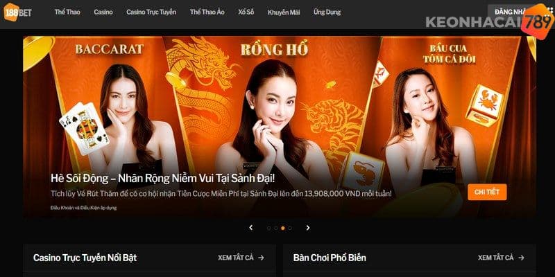 Đánh giá ưu điểm nổi bật mà 188bet sở hữu